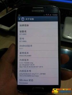 GALAXY Sư GT-I9502ع